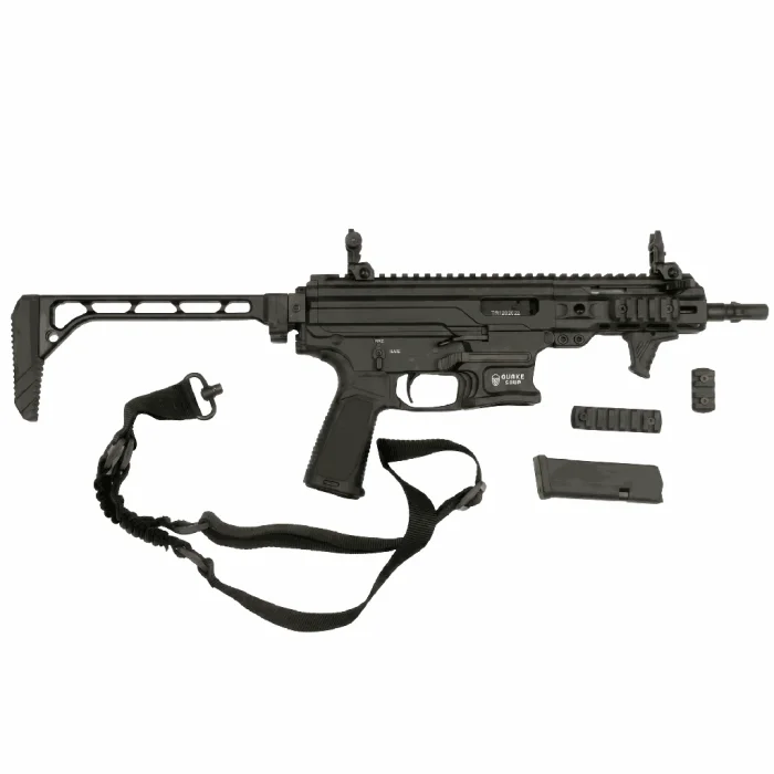 Pistolet TYPHOON Quake PRO SMG9 czarny kal. 9x19
